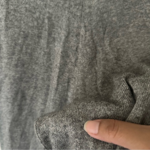 Knitwit Cashmere Silk Jogger Pants in Grey Medium - Picture 4 of 8